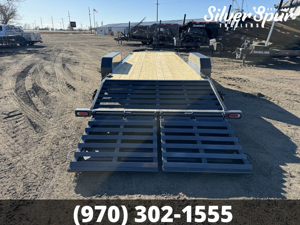 2025 Diamond C LPX208 24x80 Max Ramp Equipment Trailer