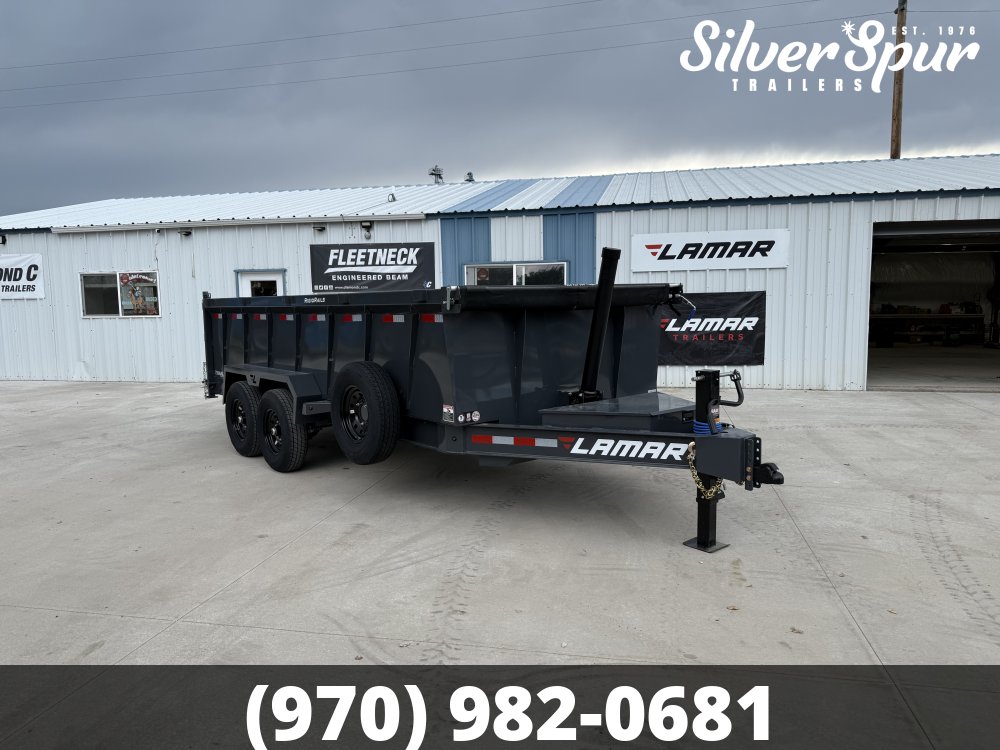 2027 Lamar 83" X 16' DT - 14K TELESCOPIC DUMP