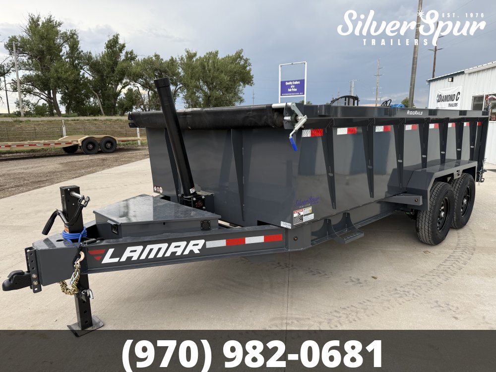 2027 Lamar 83" X 16' DT - 14K TELESCOPIC DUMP
