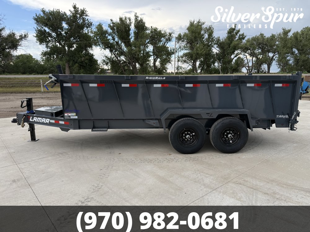 2027 Lamar 83" X 16' DT - 14K TELESCOPIC DUMP