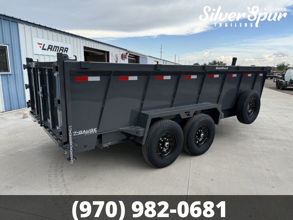 2027 Lamar 83" X 16' DT - 14K TELESCOPIC DUMP