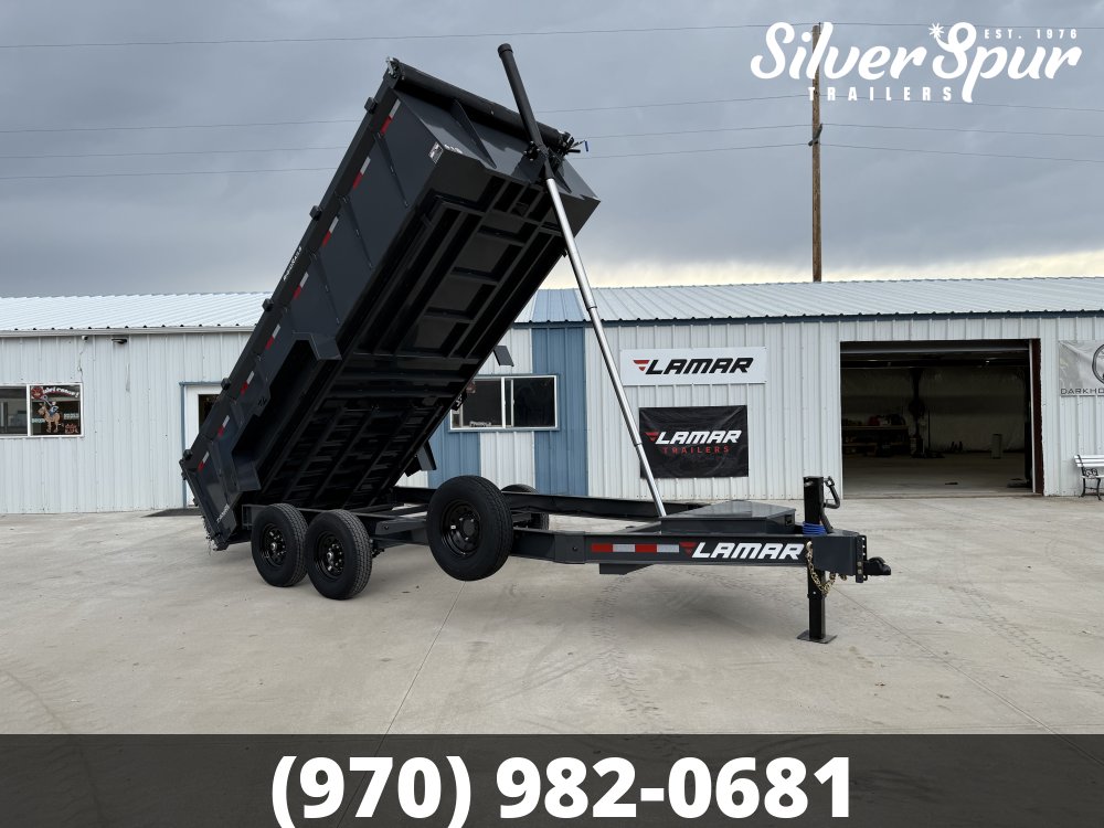 2027 Lamar 83" X 16' DT - 14K TELESCOPIC DUMP