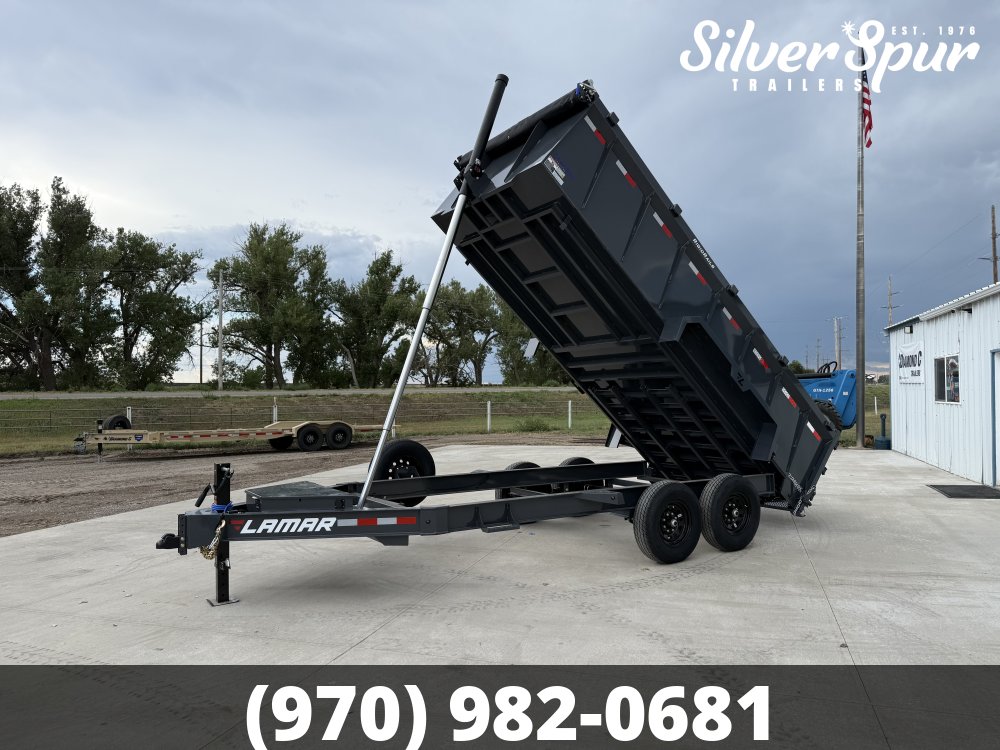 2027 Lamar 83" X 16' DT - 14K TELESCOPIC DUMP