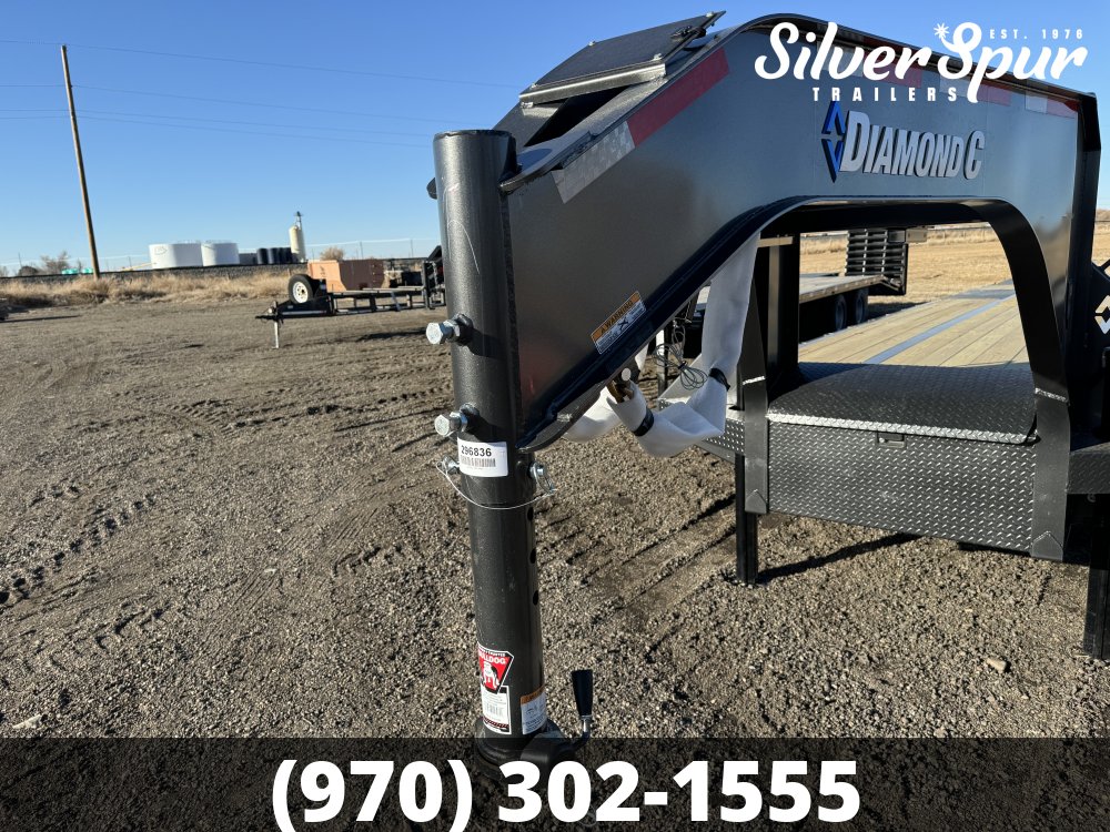 2025 Diamond C FMAX212 40x102 Max Ramp Gooseneck Trailer