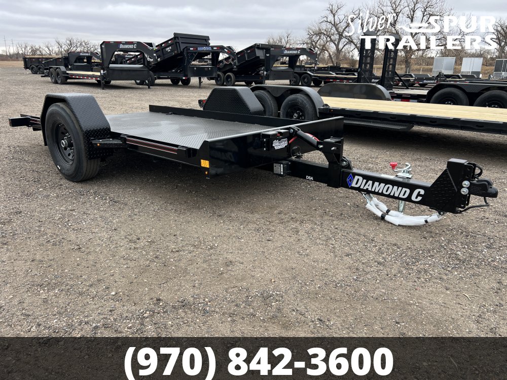 2024 Diamond C DSA107 12x77 Tilt Trailer