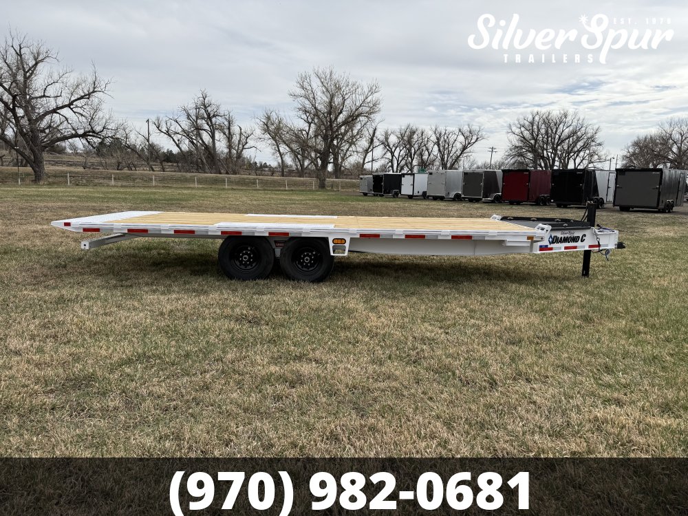 2026 Diamond C DET207 22x102 Deckover Tilt Trailer