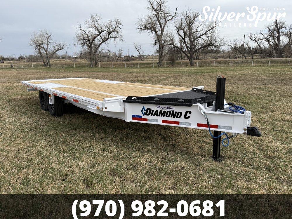 2026 Diamond C DET207 22x102 Deckover Tilt Trailer