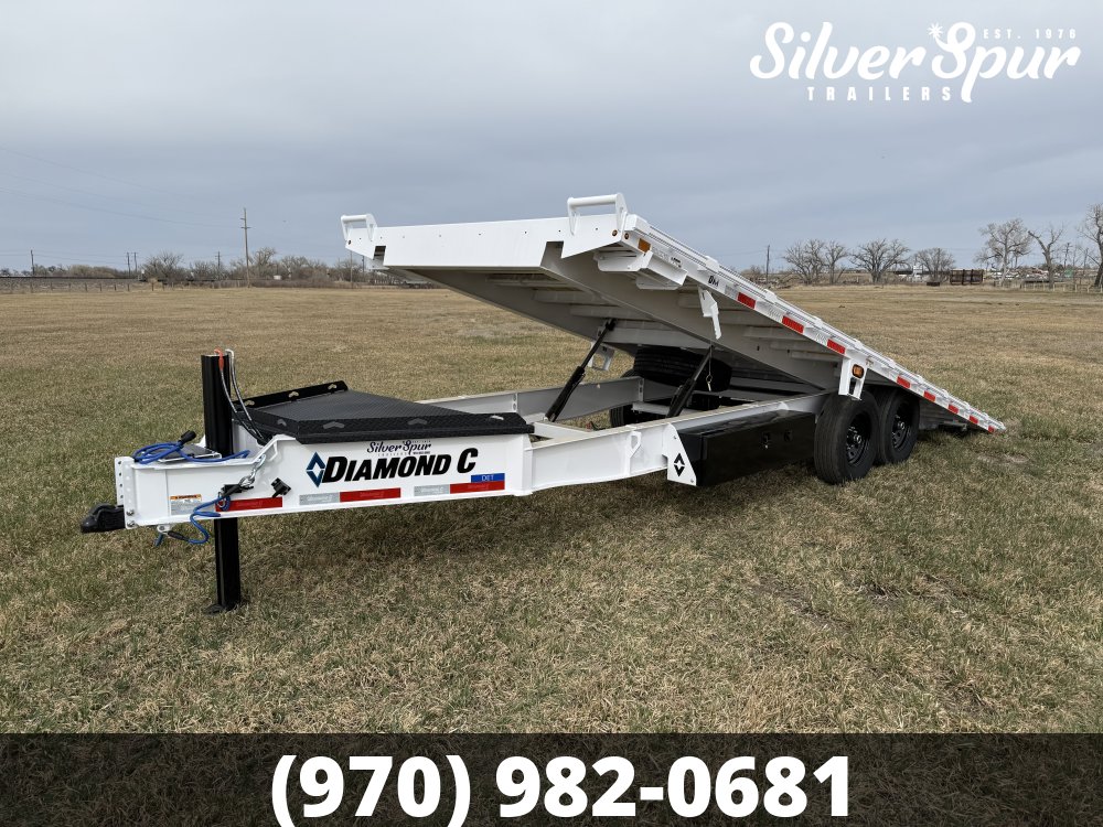 2026 Diamond C DET207 22x102 Deckover Tilt Trailer
