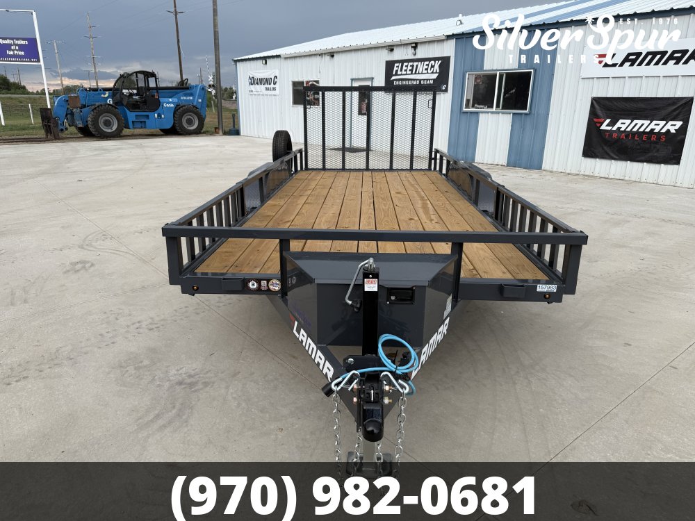 2027 Lamar 83" X 18' UC - 7K UTILITY 4" CHANNEL FRAME