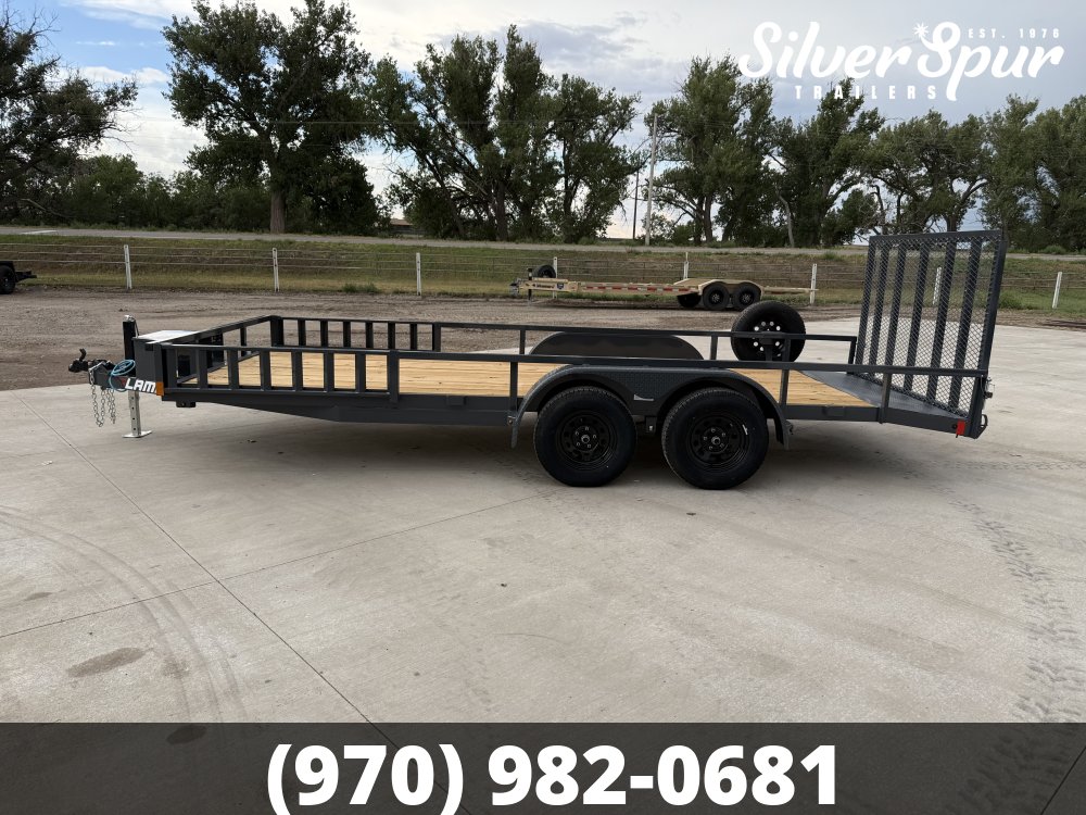 2027 Lamar 83" X 18' UC - 7K UTILITY 4" CHANNEL FRAME