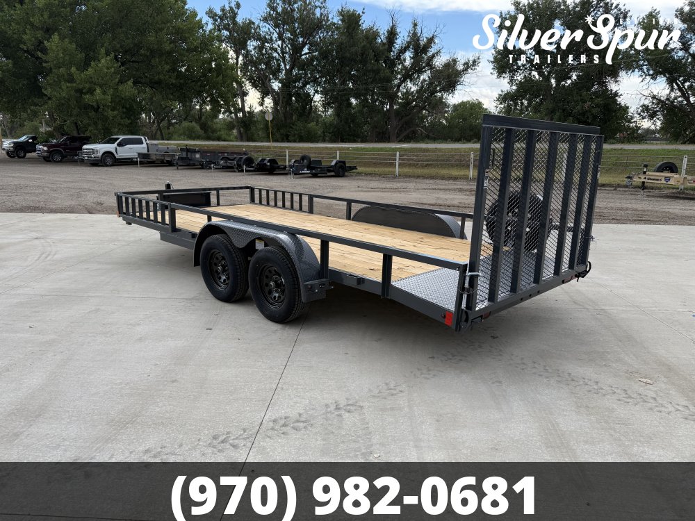 2027 Lamar 83" X 18' UC - 7K UTILITY 4" CHANNEL FRAME