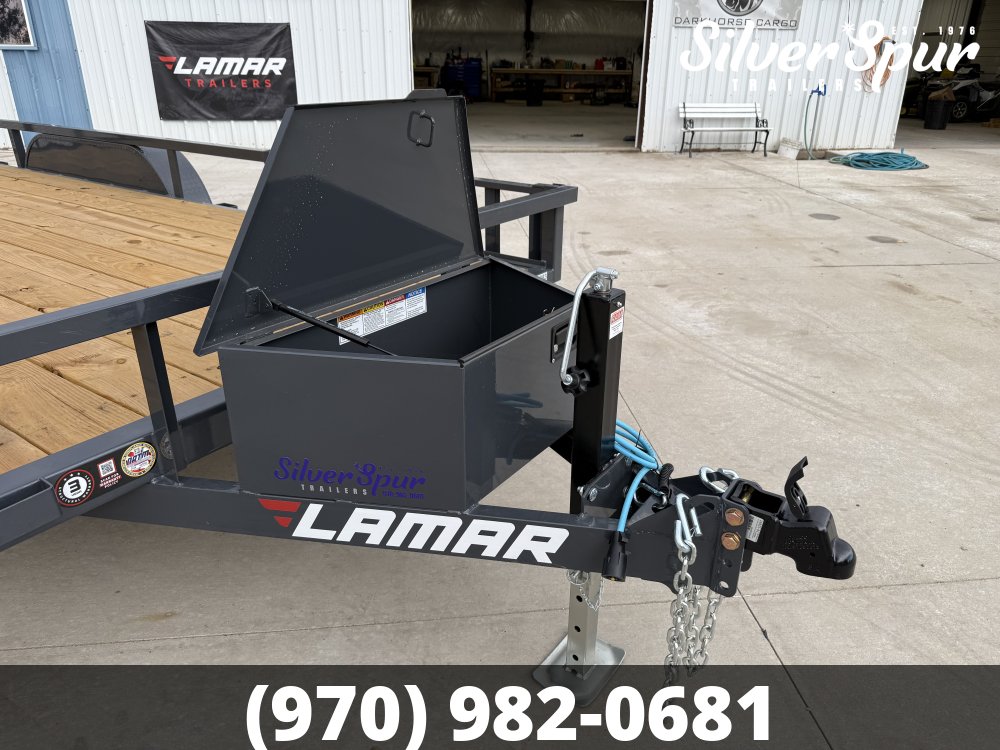 2027 Lamar 83" X 18' UC - 7K UTILITY 4" CHANNEL FRAME