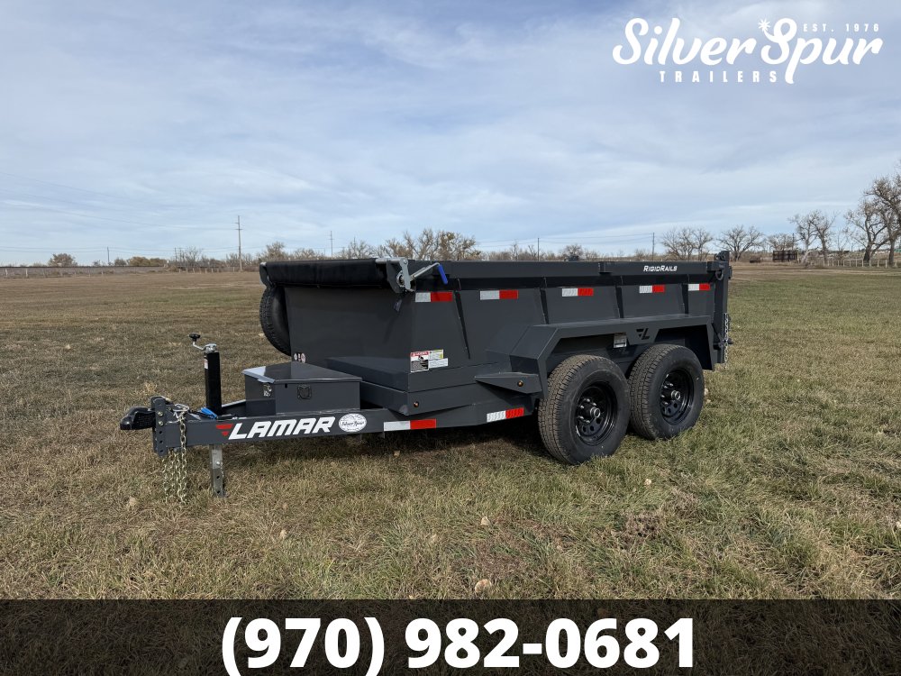 2026 Lamar 5x10 Mini Dump Trailer