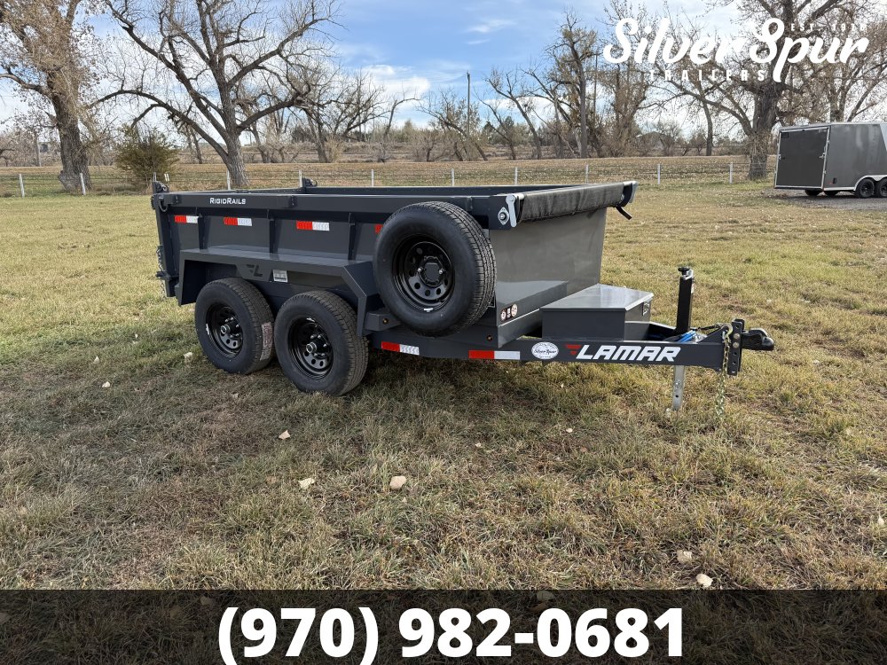 2026 Lamar 5x10 Mini Dump Trailer