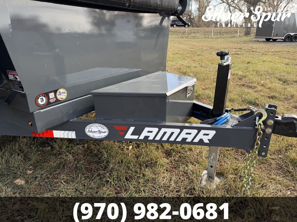 2026 Lamar 5x10 Mini Dump Trailer