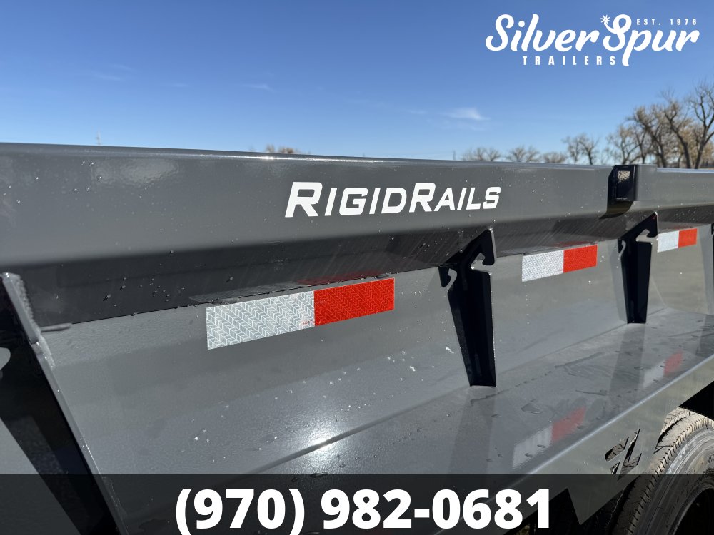 2026 Lamar 83" X 14' 16K Telescopic Gooseneck Dump Trailer