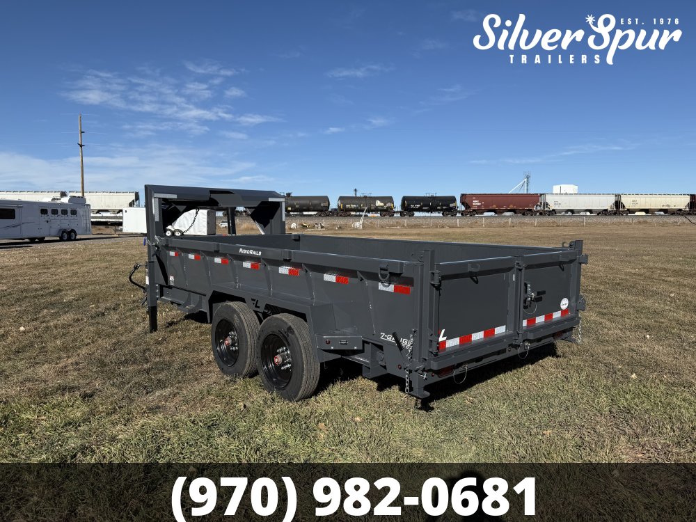 2026 Lamar 83" X 14' 16K Telescopic Gooseneck Dump Trailer