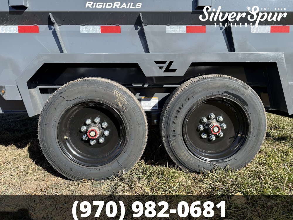 2026 Lamar 83" X 14' 16K Telescopic Gooseneck Dump Trailer