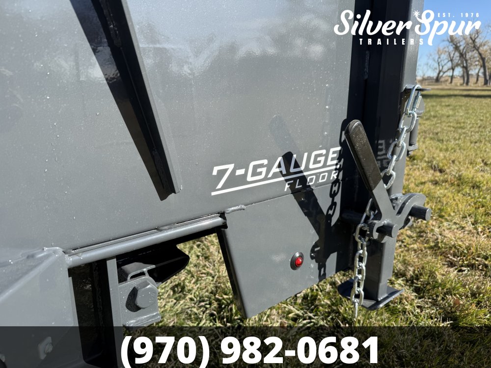 2026 Lamar 83" X 14' 16K Telescopic Gooseneck Dump Trailer