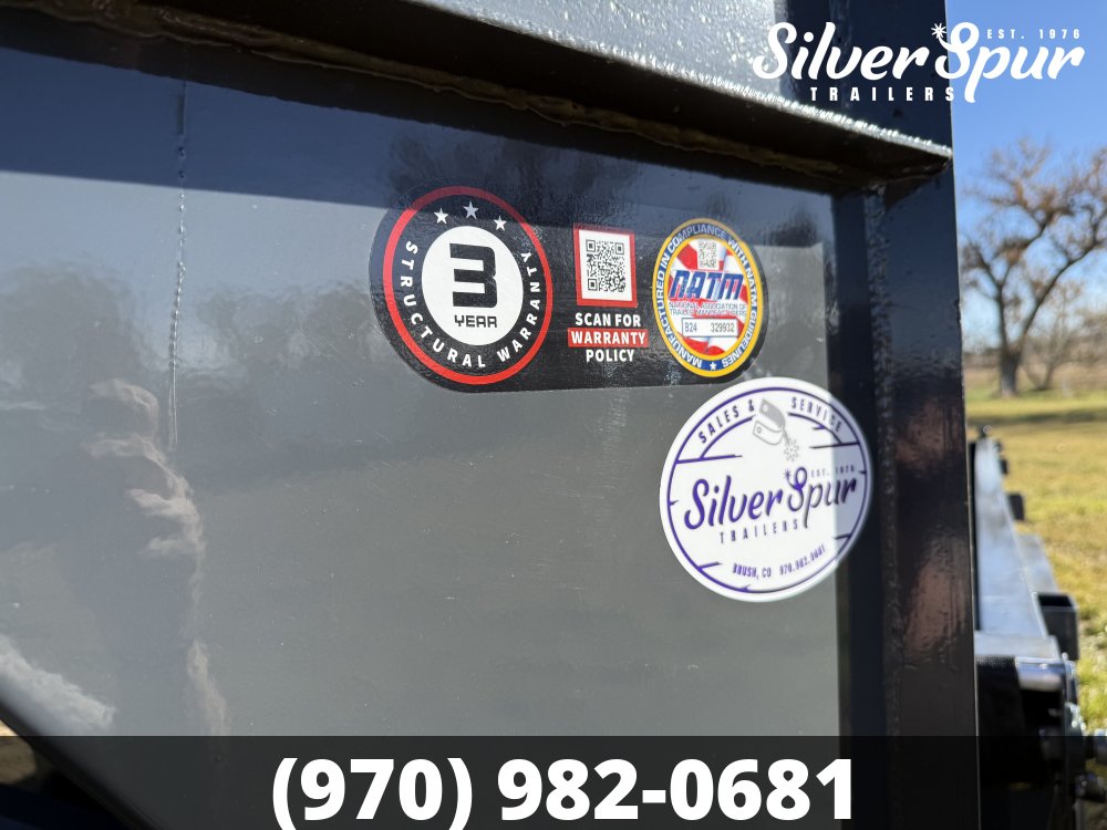 2026 Lamar 83" X 14' 16K Telescopic Gooseneck Dump Trailer