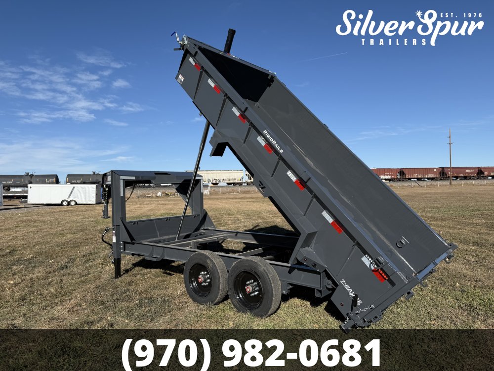 2026 Lamar 83" X 14' 16K Telescopic Gooseneck Dump Trailer