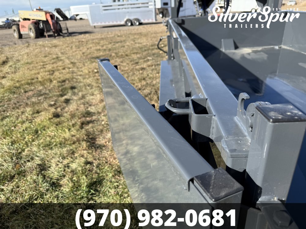 2026 Lamar 83" X 14' 16K Telescopic Gooseneck Dump Trailer