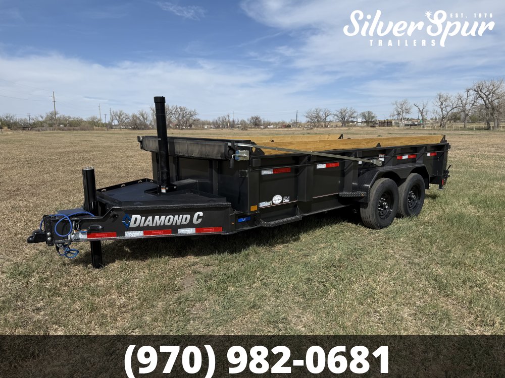 2026 Diamond C LPT207 16'x82" Dump Trailer