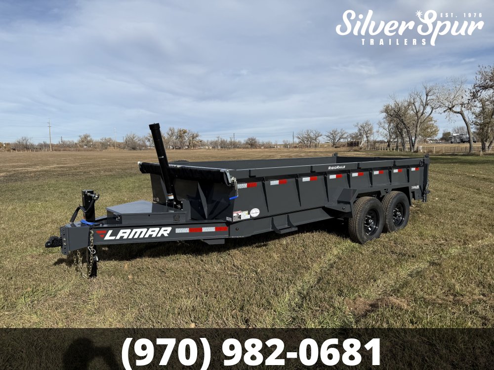 2026 Lamar 83" X 16' 14K Telescopic Dump Trailer