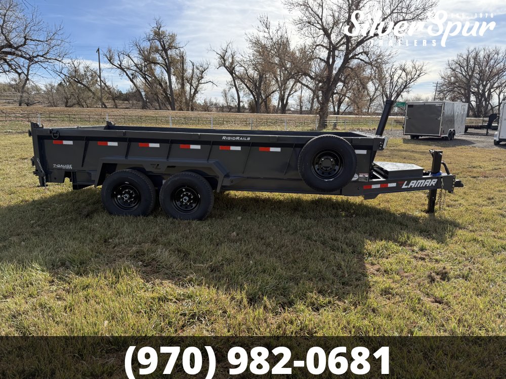 2026 Lamar 83" X 16' 14K Telescopic Dump Trailer