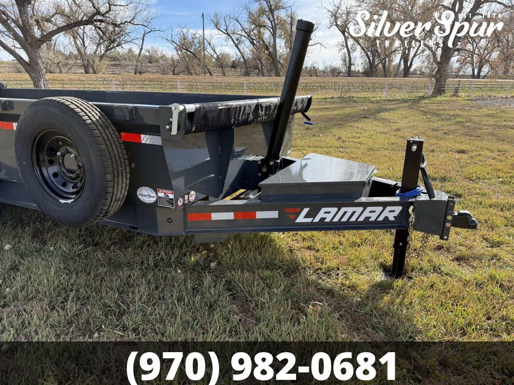2026 Lamar 83" X 16' 14K Telescopic Dump Trailer