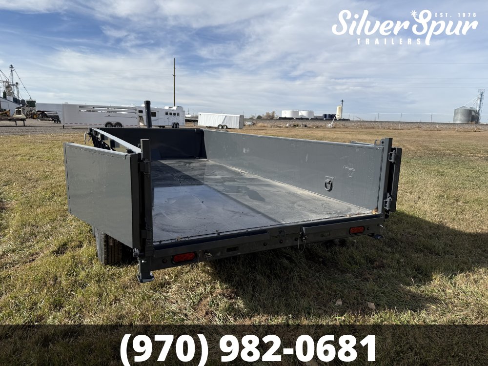 2026 Lamar 83" X 16' 14K Telescopic Dump Trailer