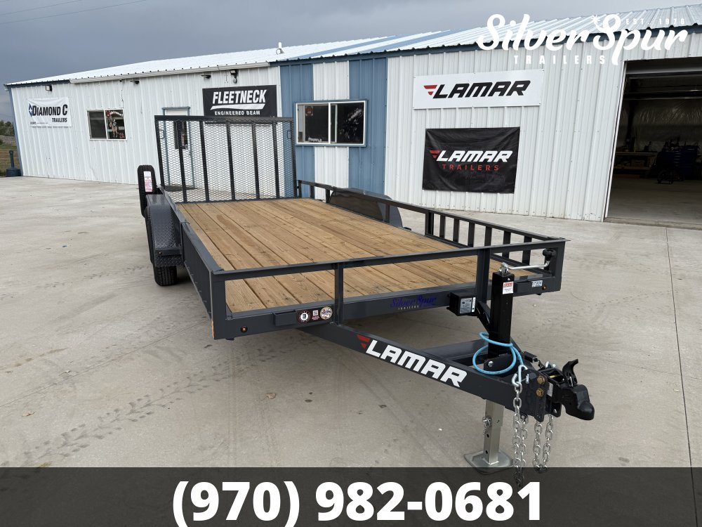 2027 Lamar 83" X 18' UC - 7K UTILITY 4" CHANNEL FRAME