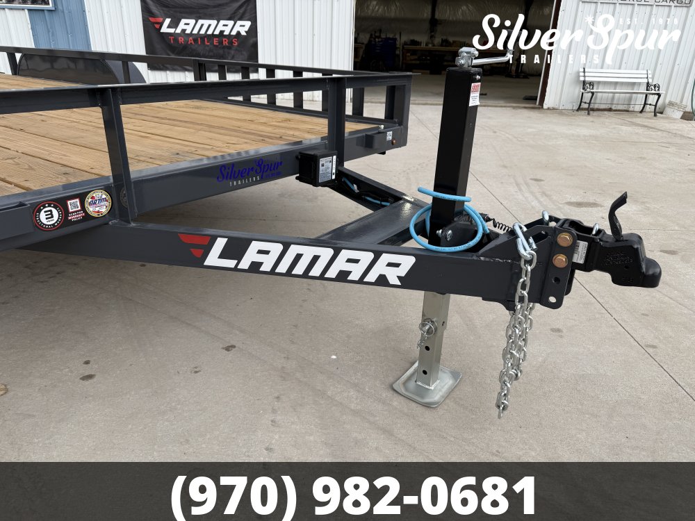2027 Lamar 83" X 18' UC - 7K UTILITY 4" CHANNEL FRAME