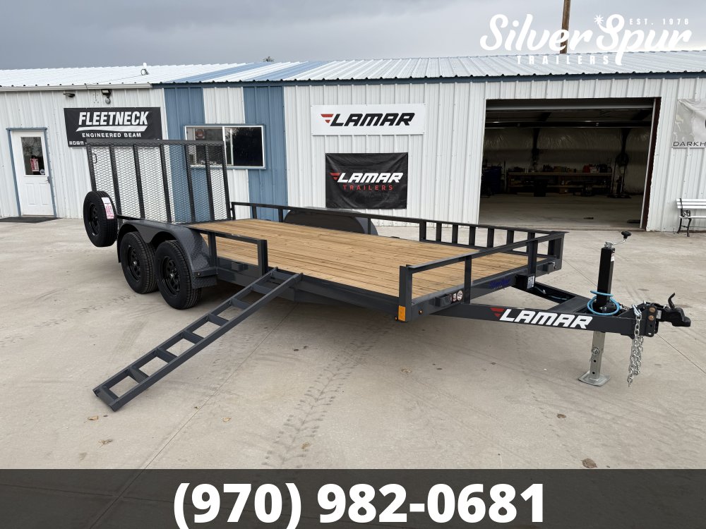 2027 Lamar 83" X 18' UC - 7K UTILITY 4" CHANNEL FRAME