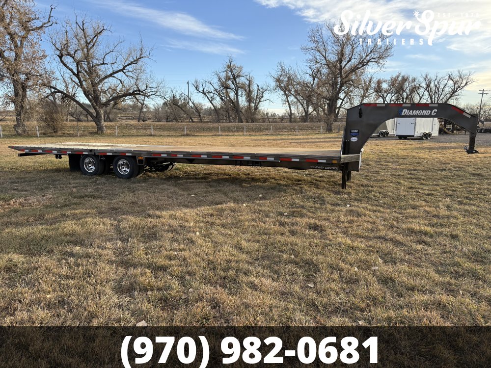 2026 Diamond C FMAX212 35x102 Hydraulic Dovetail Pacesetter Gooseneck Trailer