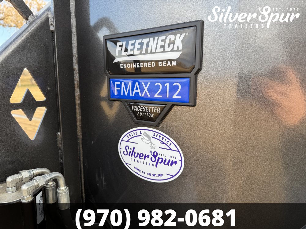 2026 Diamond C FMAX212 35x102 Hydraulic Dovetail Pacesetter Gooseneck Trailer