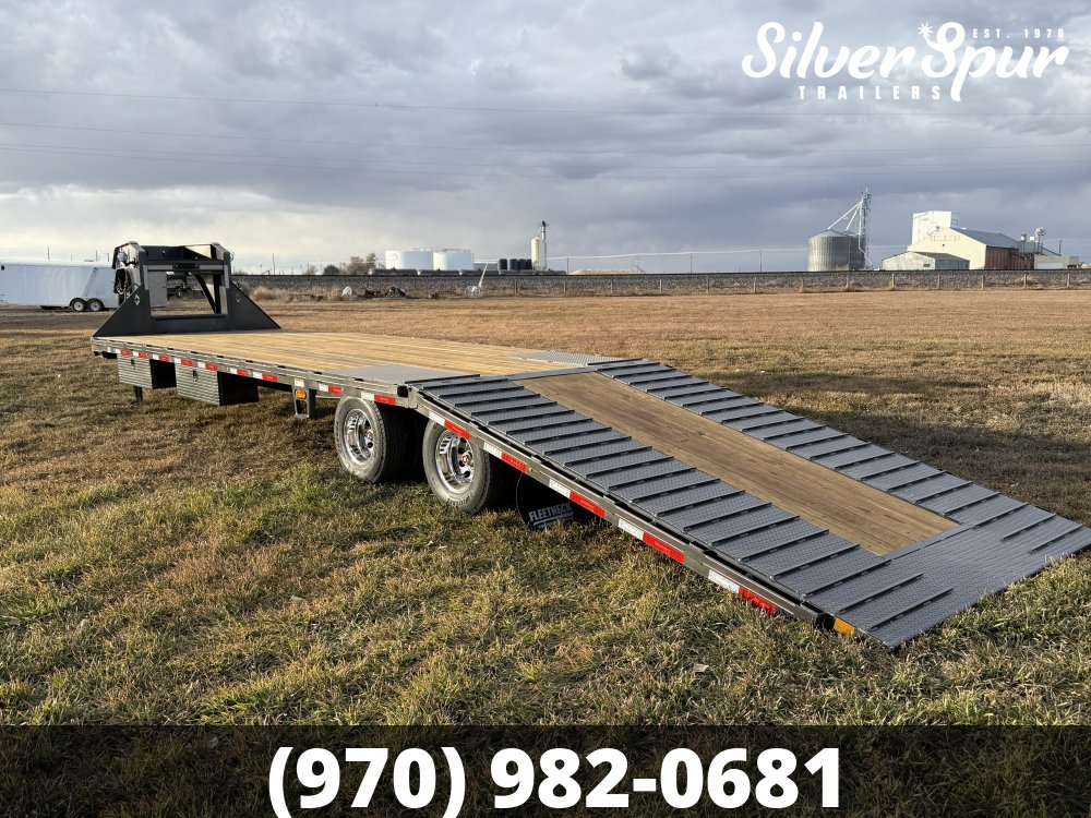 2026 Diamond C FMAX212 35x102 Hydraulic Dovetail Pacesetter Gooseneck Trailer