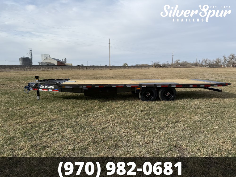2026 Diamond C DET208 24x102 Deckover Tilt Trailer
