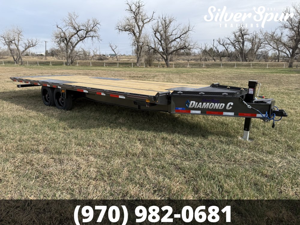 2026 Diamond C DET208 24x102 Deckover Tilt Trailer
