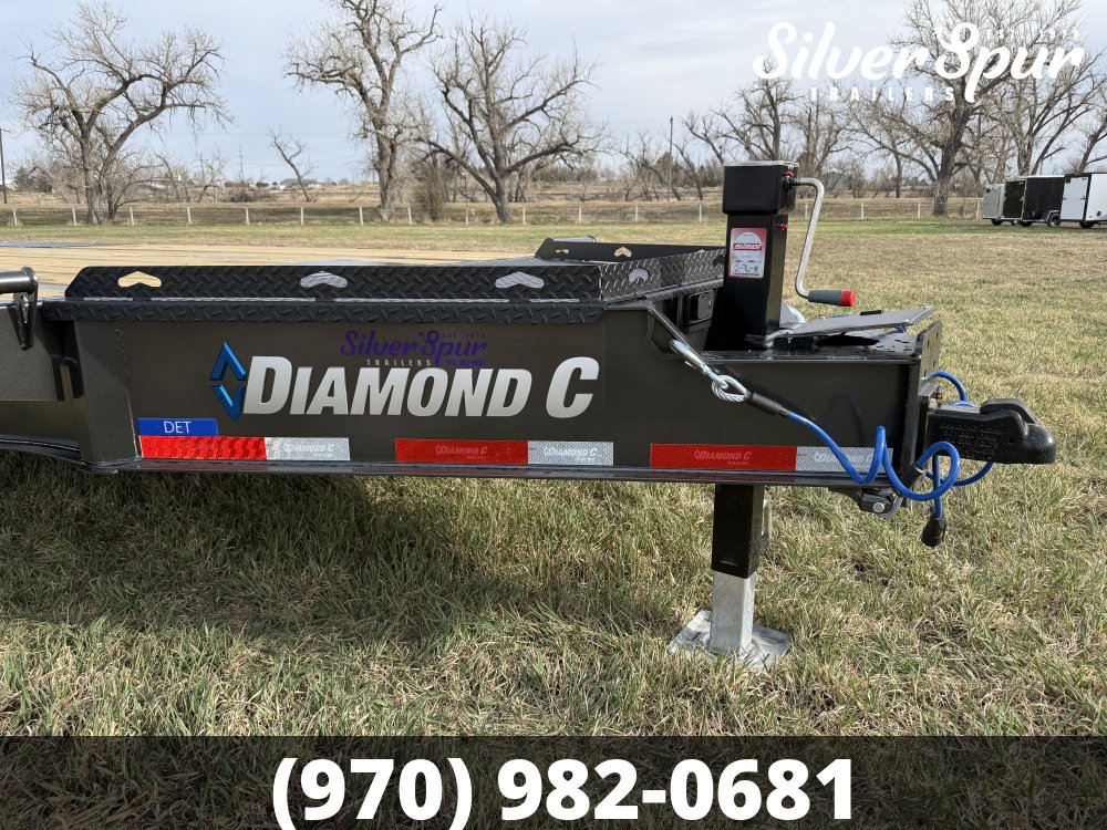 2026 Diamond C DET208 24x102 Deckover Tilt Trailer