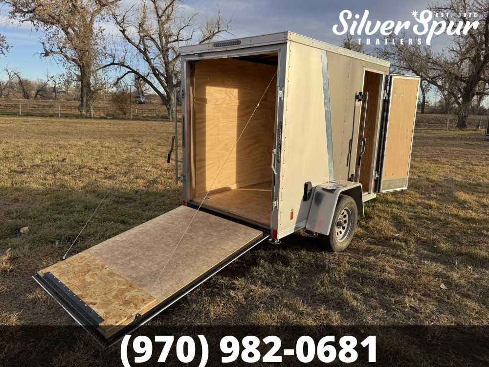 2022 Darkhorse Cargo 5x8 Enclosed Cargo Trailer 2500 Series