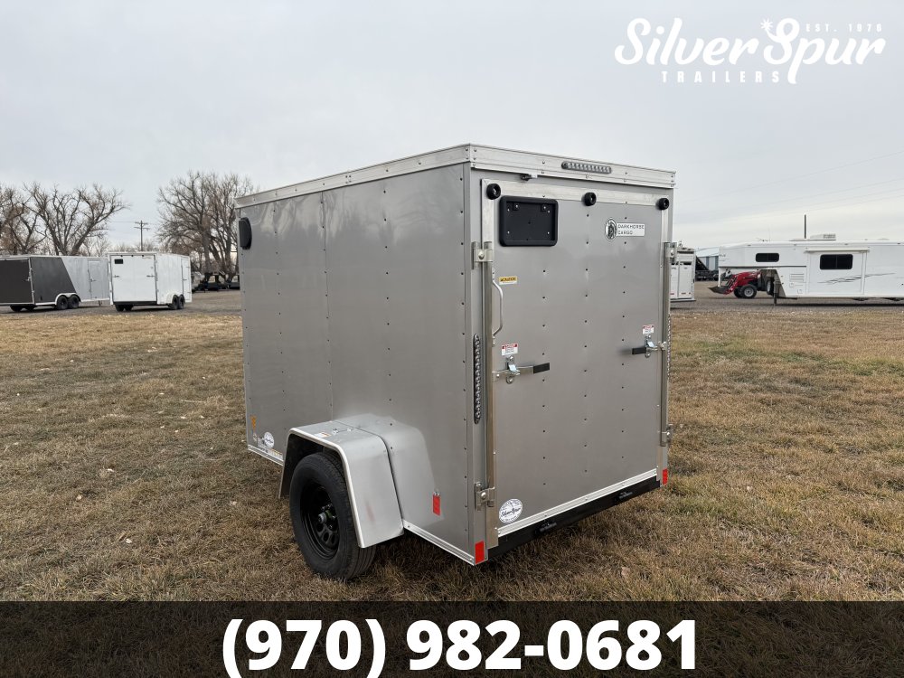 2026 Darkhorse Cargo 5x8 Enclosed Cargo Trailer 1500 Series