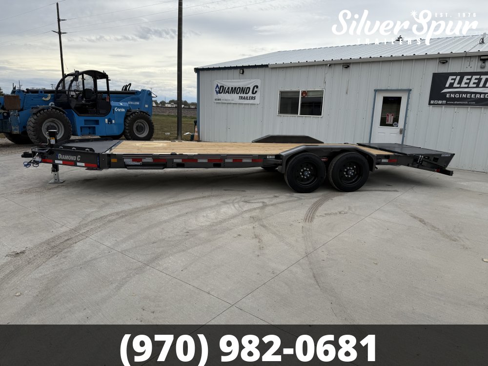 2027 Diamond C LPX208 22x82 Equipment Trailer