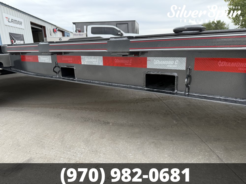2027 Diamond C LPX208 22x82 Equipment Trailer