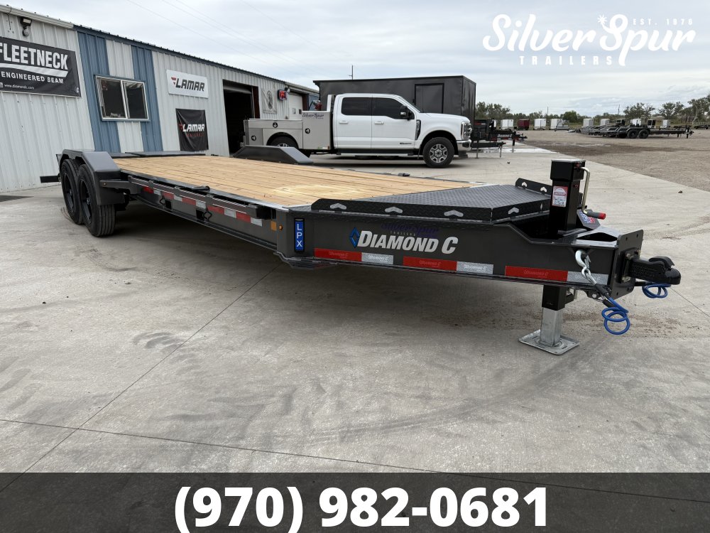 2027 Diamond C LPX208 22x82 Equipment Trailer