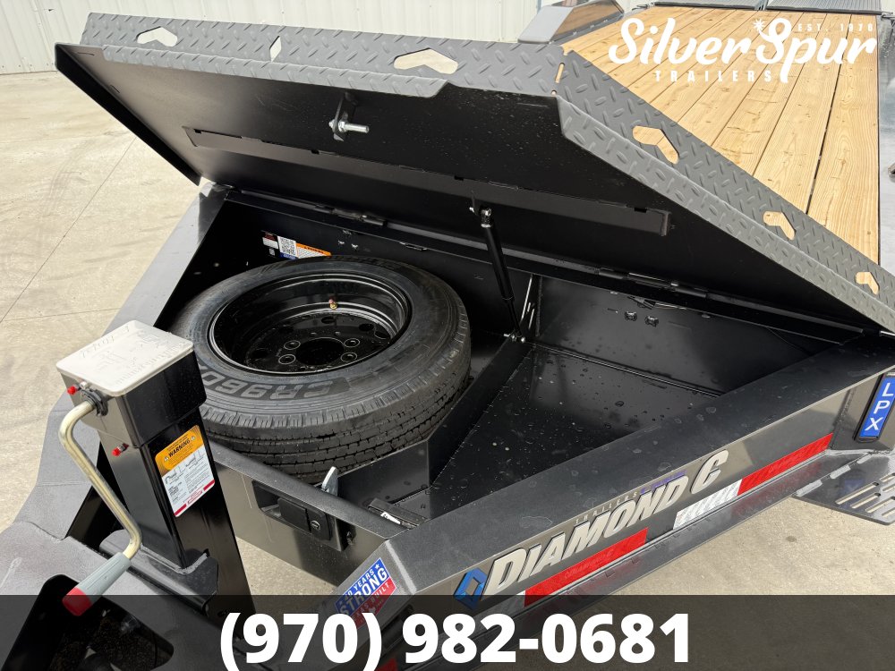 2027 Diamond C LPX208 22x82 Equipment Trailer