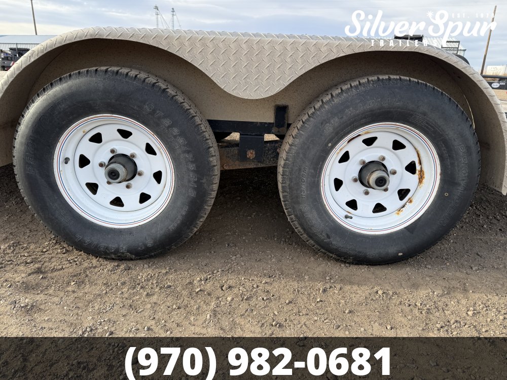 2015 PJ Trailer 18' Flatbed Car Trailer