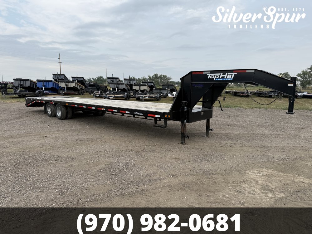2022 Top Hat Industries 35' Flatbed Gooseneck Trailer
