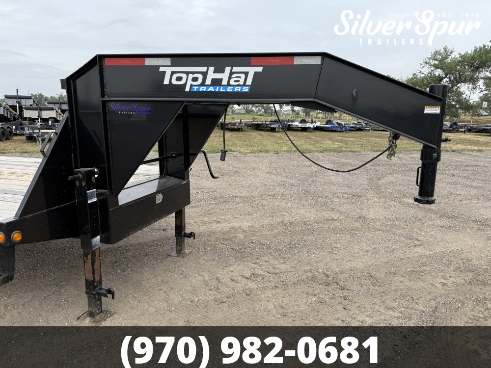 2022 Top Hat Industries 35' Flatbed Gooseneck Trailer