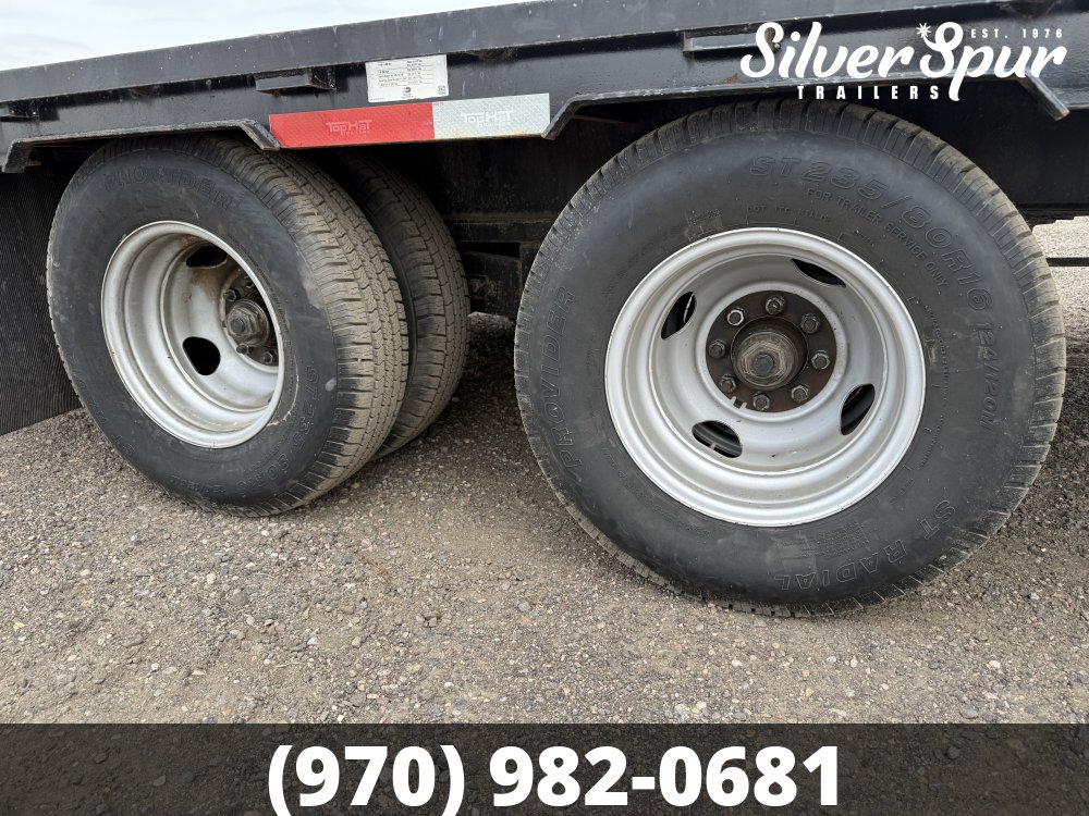 2022 Top Hat Industries 35' Flatbed Gooseneck Trailer